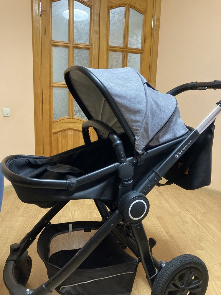 Продам чудову зручну каляску 2 в 1 Kinderkraft Veo Black/Gray