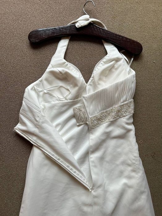 Свадебное длинное платье