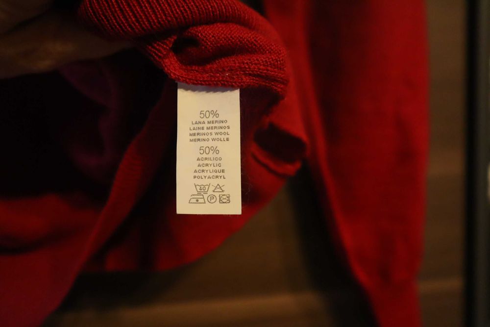 Sweter męski Morgano wełna merino