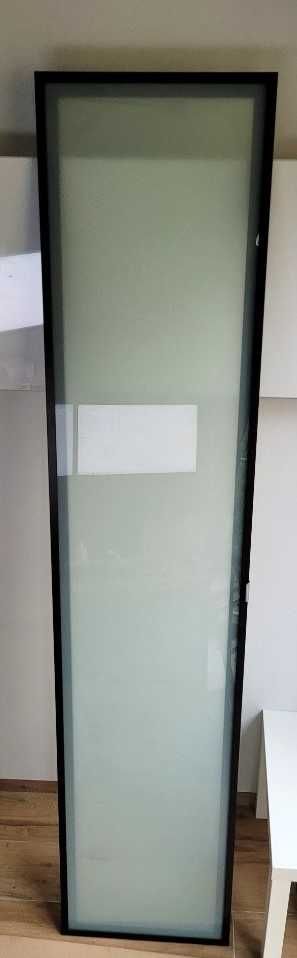 Front PAX Ikea Fevik 50x229 szkło matowe czarnobrąz