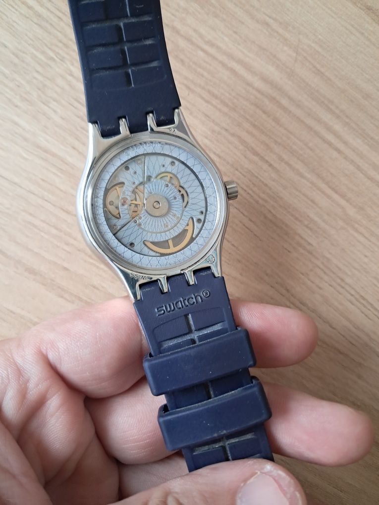 Swatch YIS409 Sistem Navy Механічний в металевому корпусі