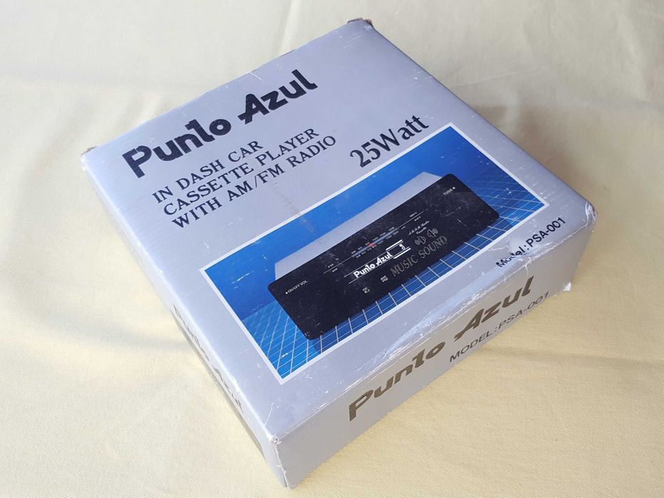 Автомагнитола кассетная Punto Azul PSA-001 25Watt ретро винтаж