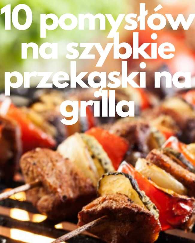 GRILL Węglowy Stabilny LUND + POKRYWA Ruszt 54cm Termometr + PRZEPISY