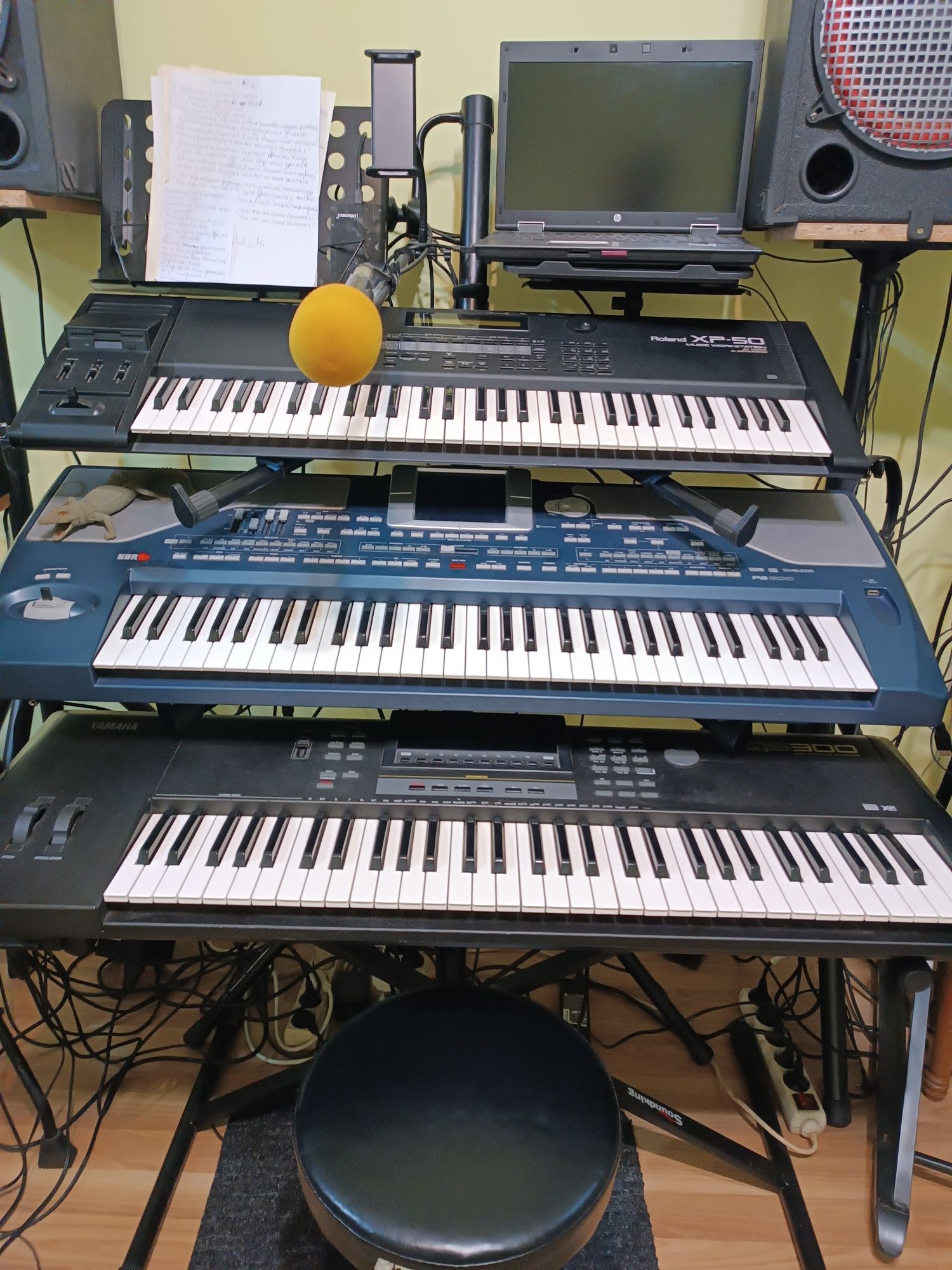 Синтезатори!Korg,Roland,Yamaha