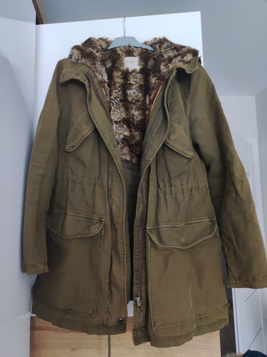 kurtka parka zara