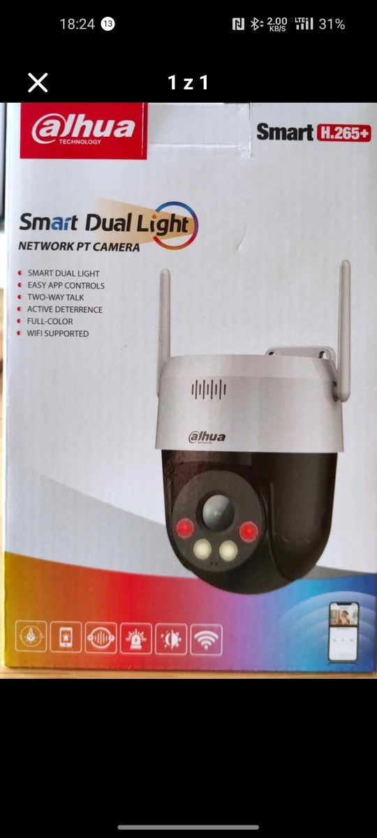 Kamera zewnętrzna Dauha SD2A500HB-GN-AW-PV-0400-S2