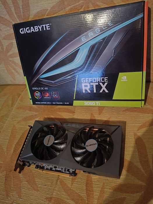 Karta graficzna Gigabyte Geforce RTX3060ti 8GB Eagle LHR