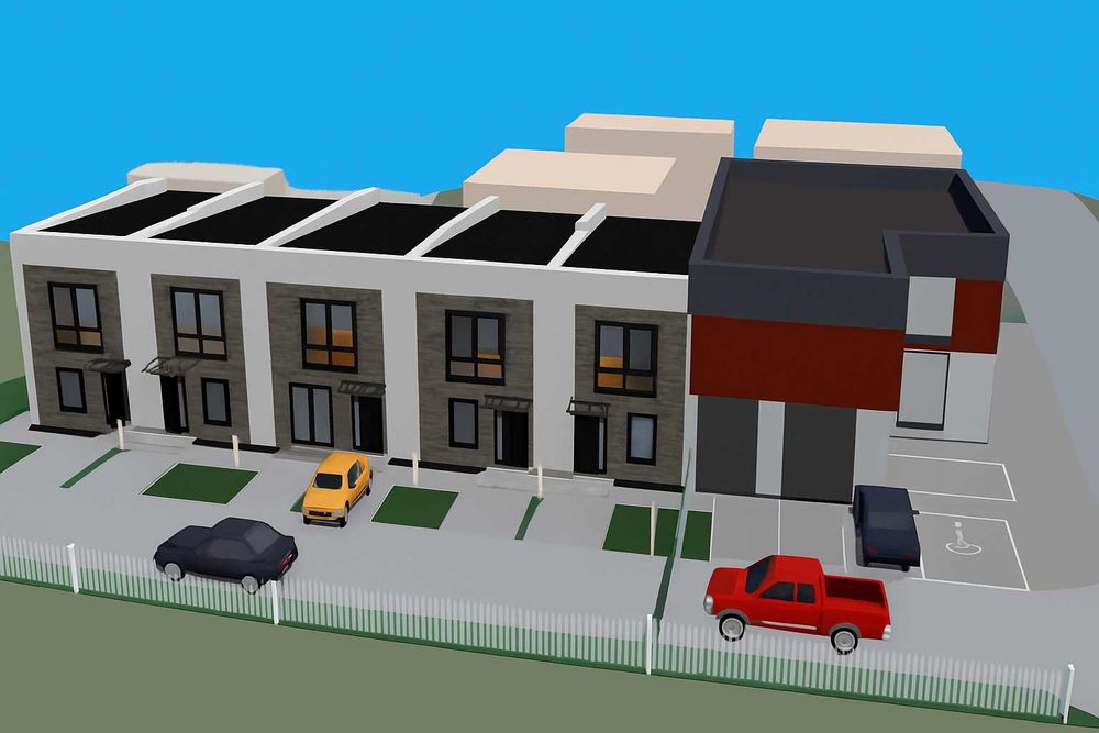 Продаж таунхаусів 88м2, центр, розтермінування