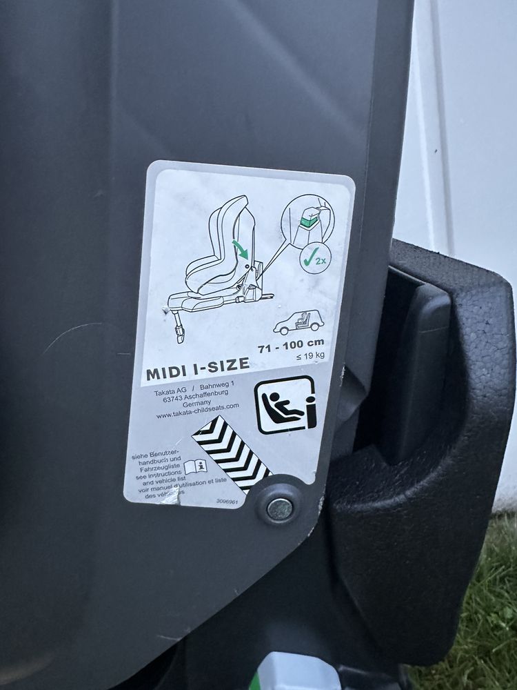 Fotelik Takata MIDI I -SIZE do 19kg