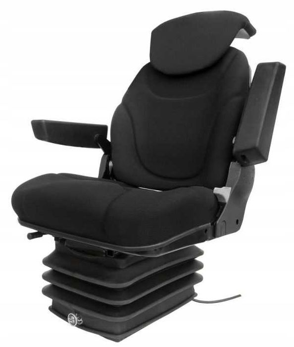 Siedzenie pneumatyczne fotel do ciągnika 12/24V KOMFORTOWE PREMIUM