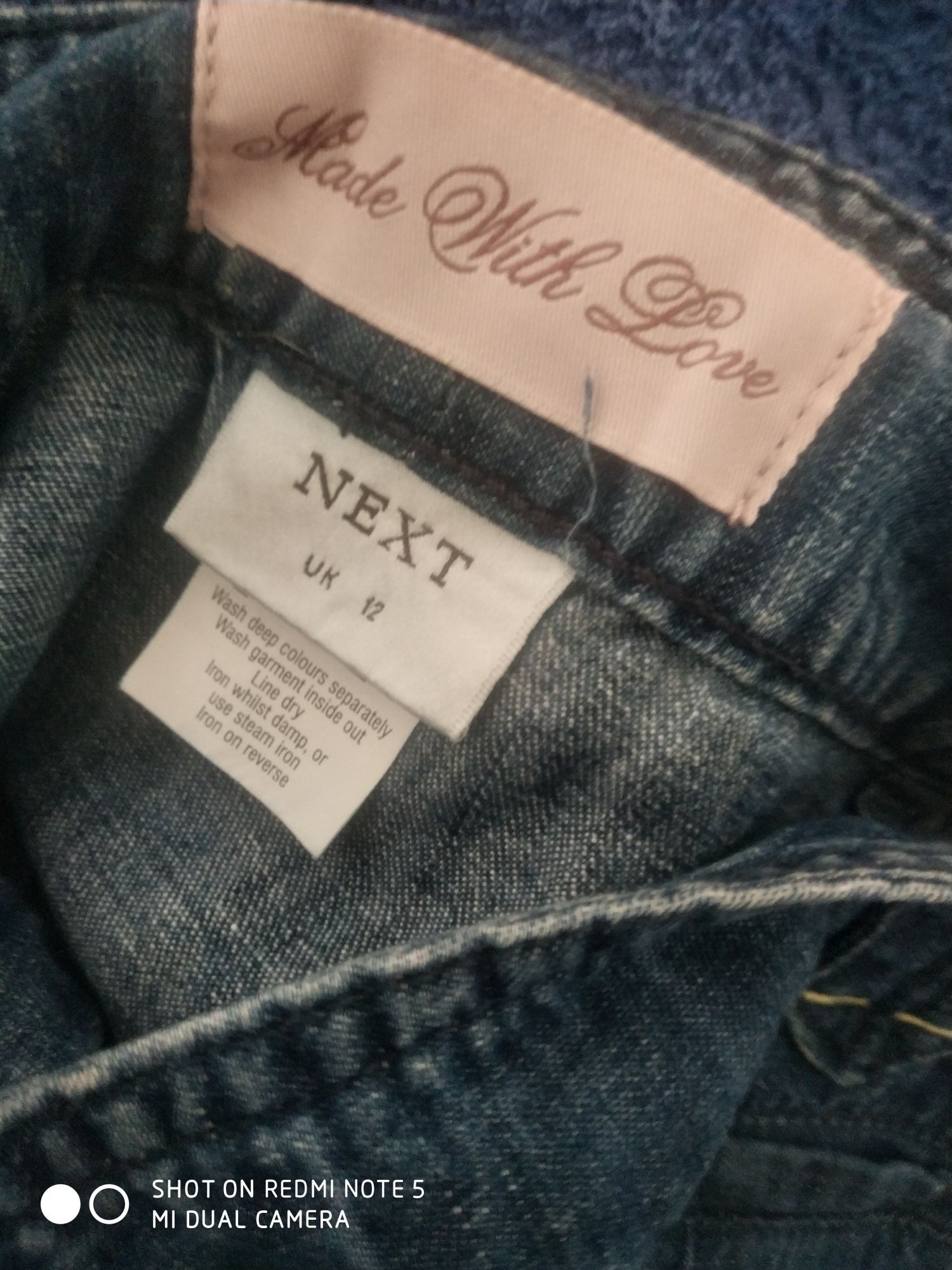 Next spódnica z jeansu 38