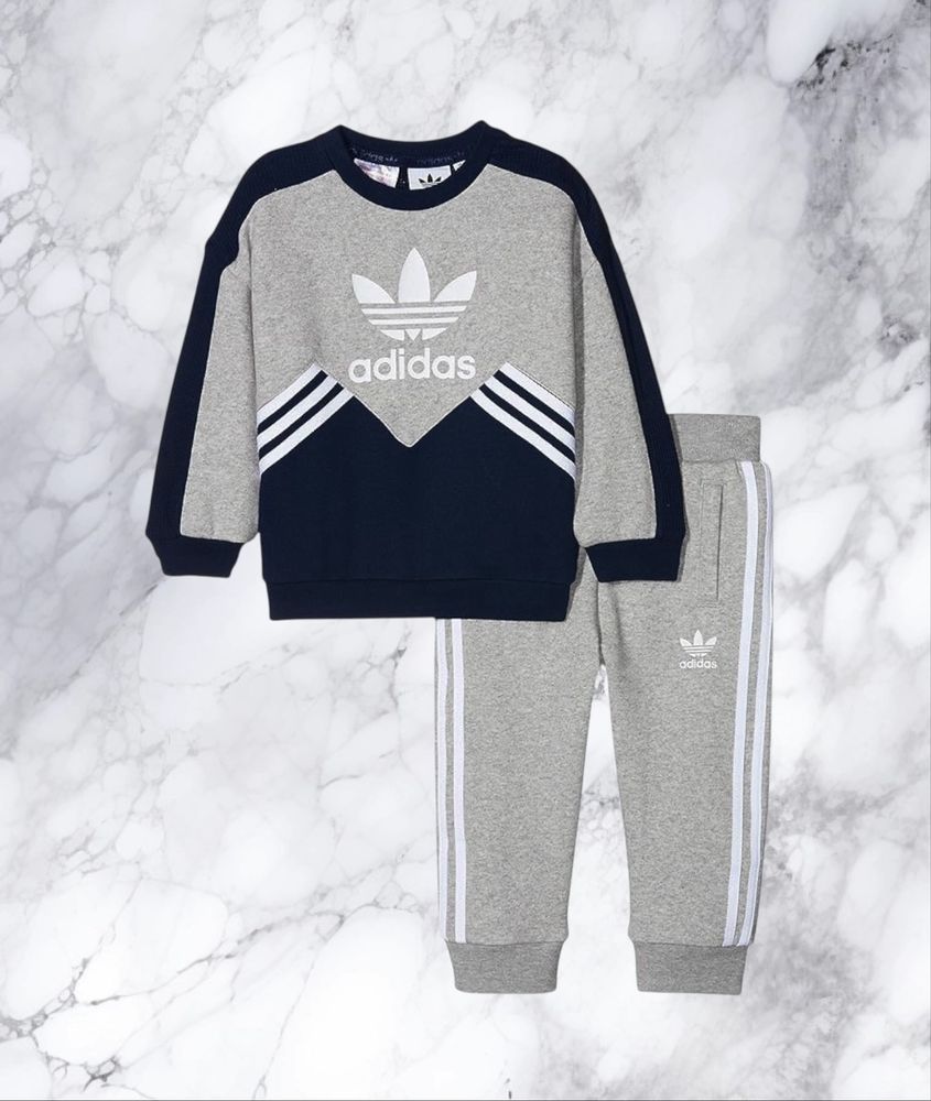 Теплий дитячий костюм Adidas оригінал 3/4 роки 104 см