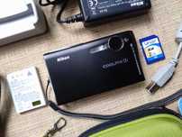 Jak NOWY Nikon COOLPIX S7c Aparat cyfrowy CCD kompaktowy Retro Komplet