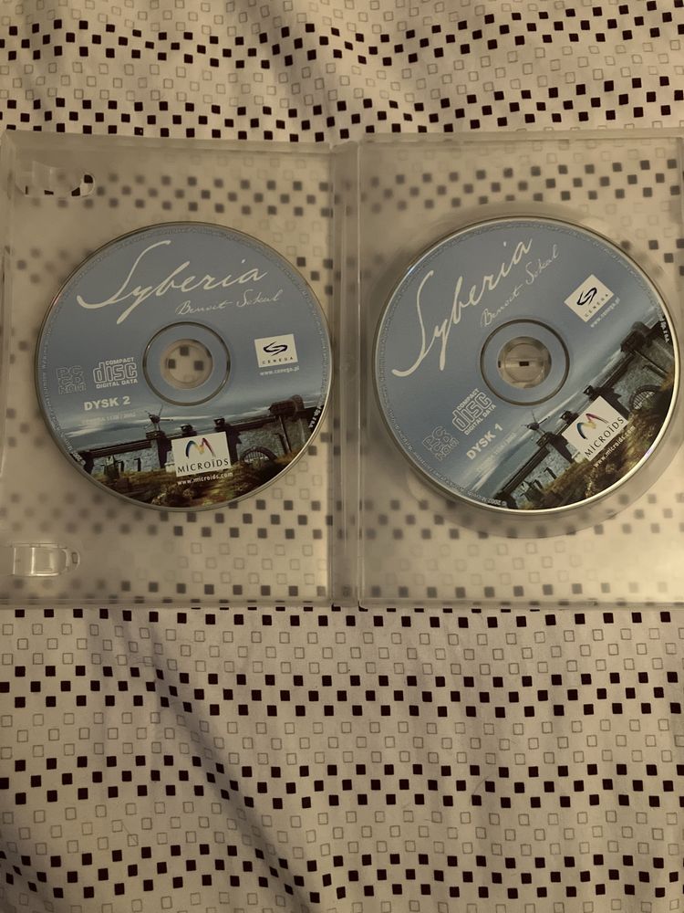Syberia Benoit Sokal PC CD-ROM Cenega microids