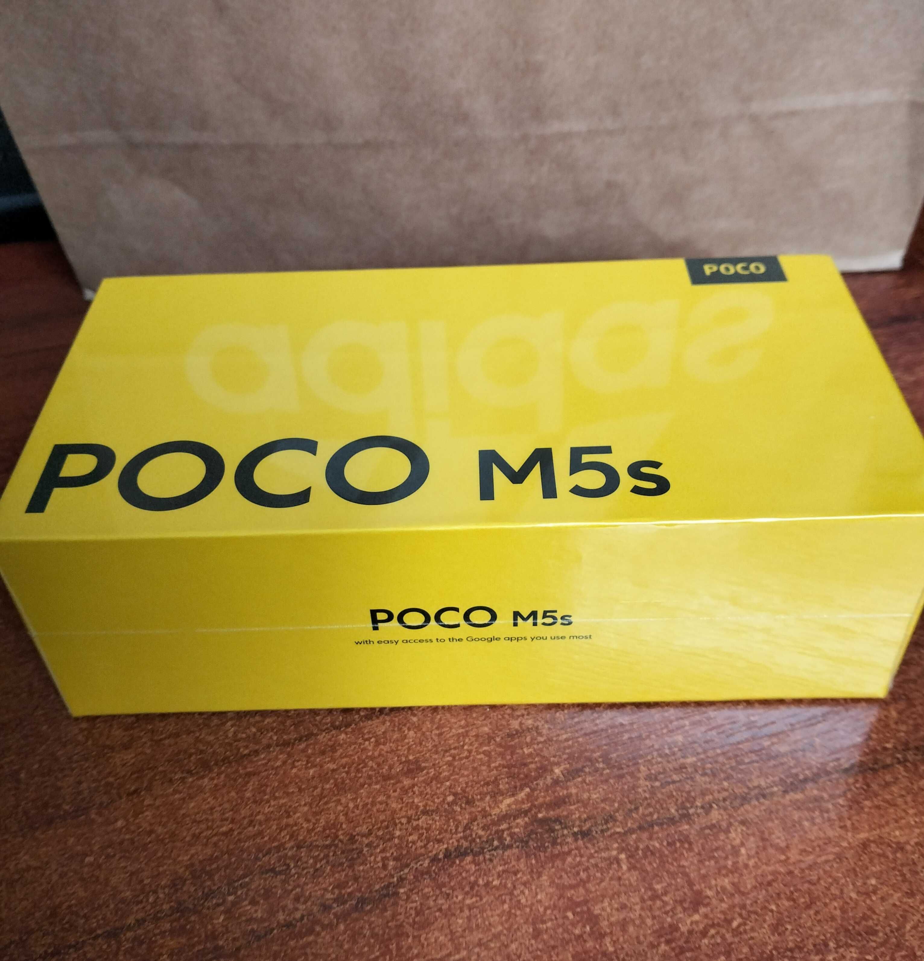 Смартфон Xiaomi Poco M5s 4/128GB Grey сірий Новий