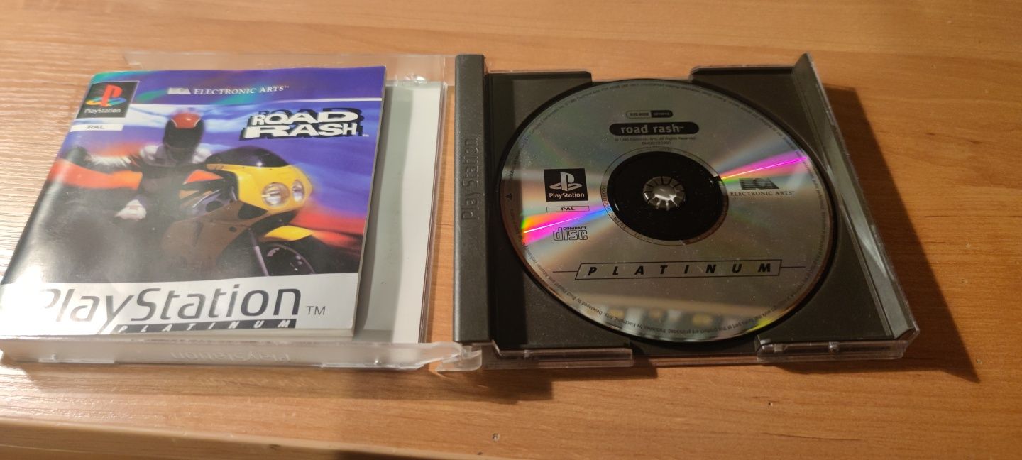 Gra na PS1 Road Rash