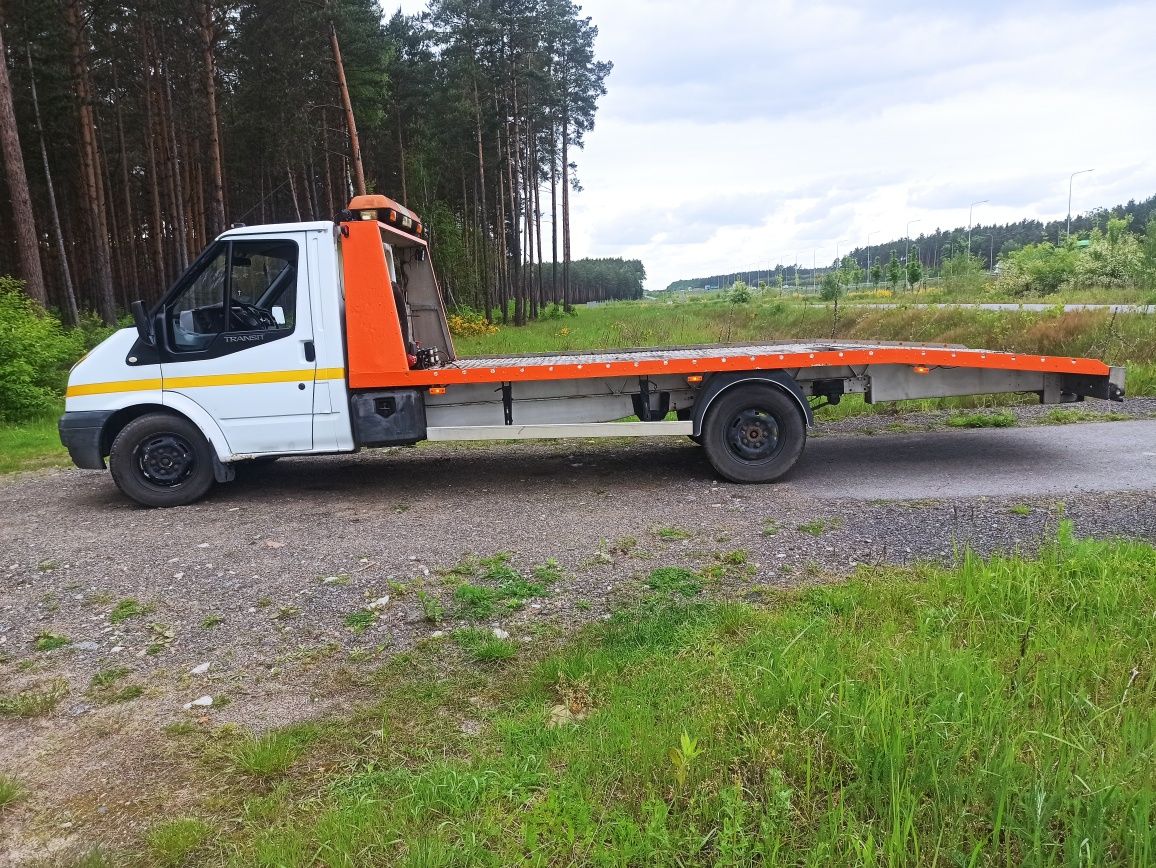 Autolaweta FORD TRANSIT 2.2TDCI 130KM laweta pomoc drogowa ład. 1490kg