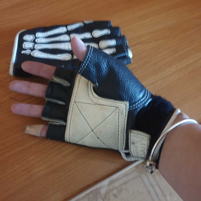 Мотоперчатки унисекс натуральна шкіра