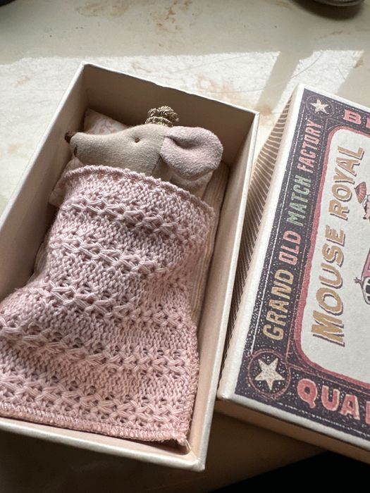 Myszka księżniczka w pudełku - młodsza siostra - Maileg