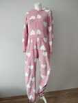 Ciepła jednoczęściowa różowa piżama kigurumi Janina S