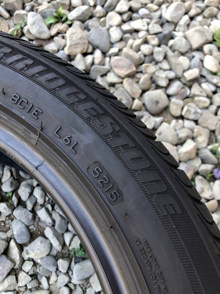 Шини 215/45 r16 Bridgestone Літо 4шт 2015р (723)