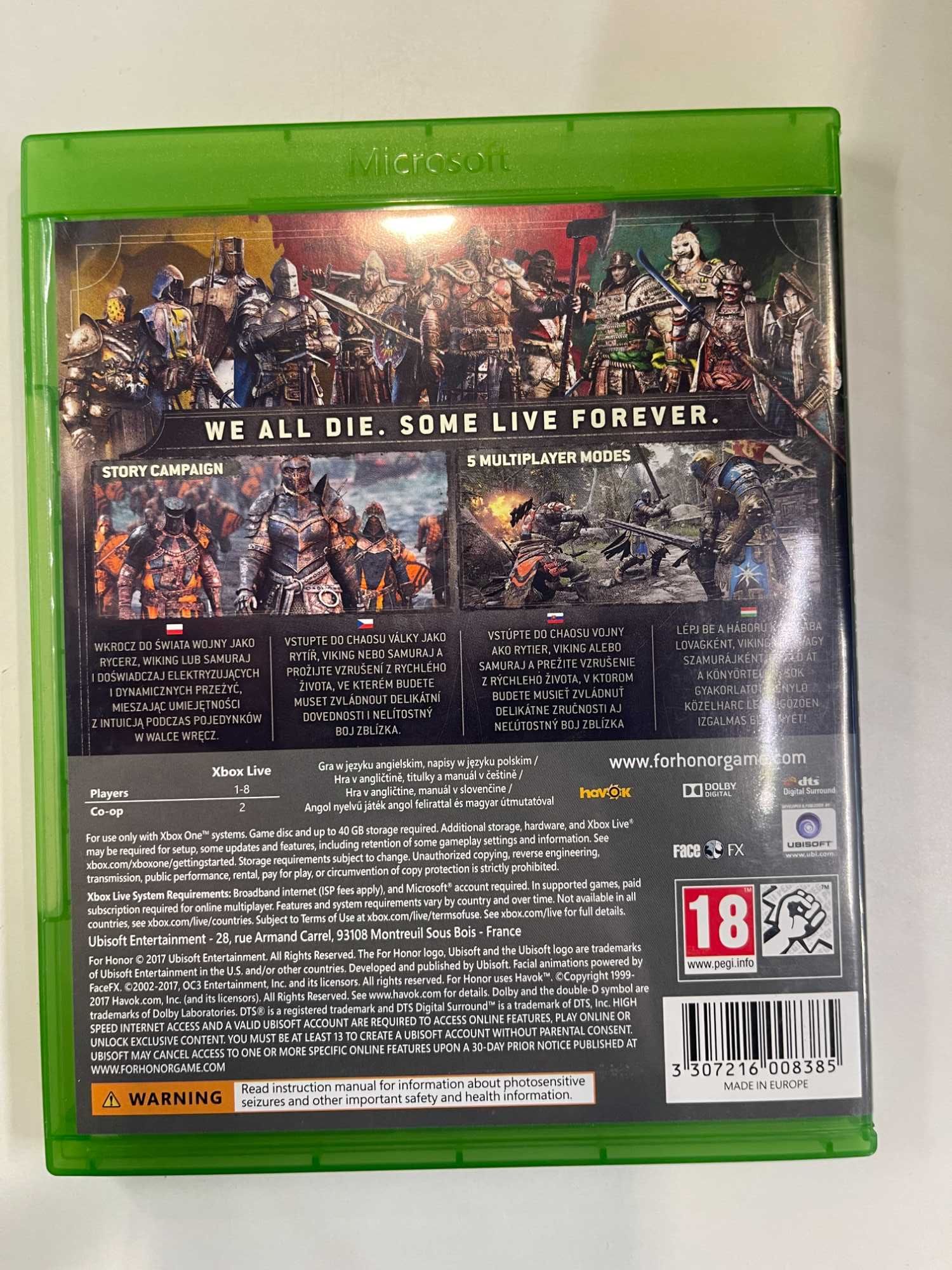 For Honor Deluxe Edition Xbox One