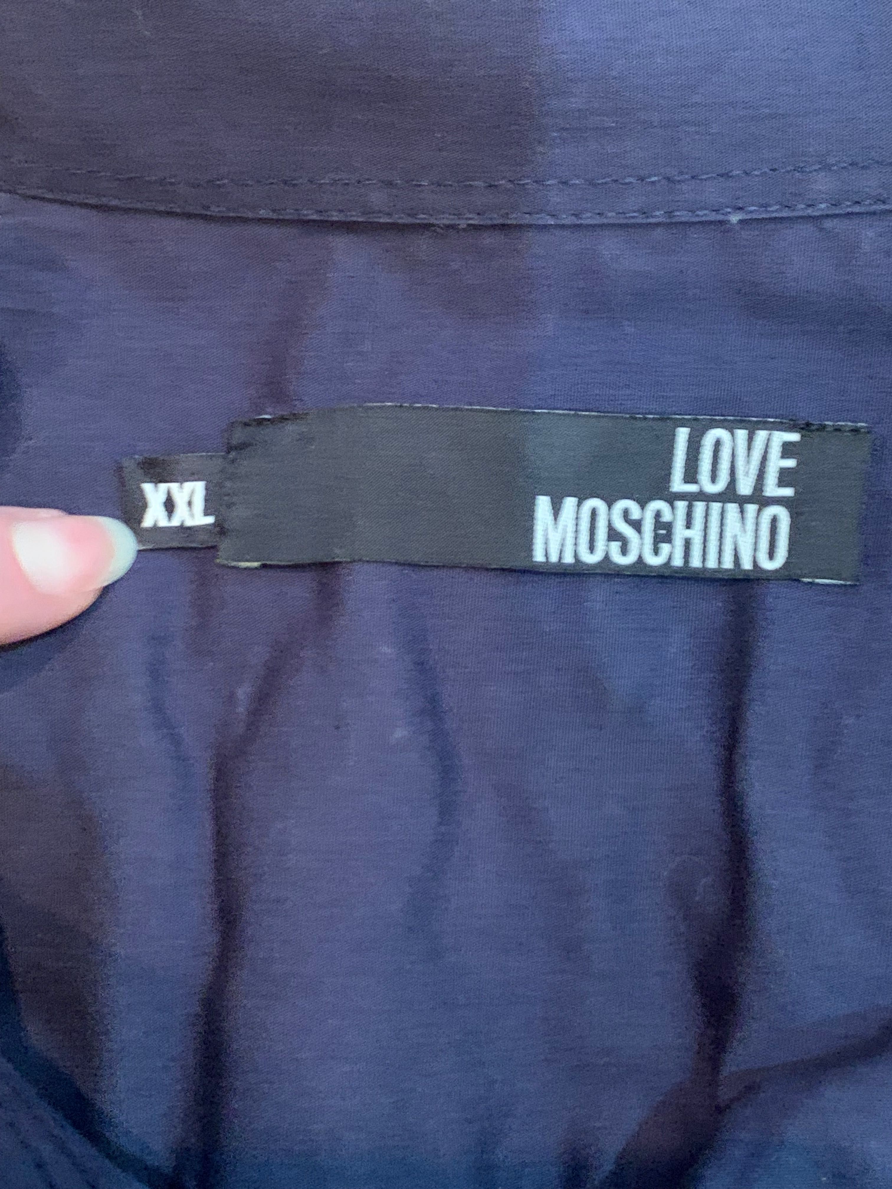 Рубашка Moschino love мужская