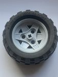Lego Technic koło felga + opona 68.7 x 34 R 56908c02 (2 szt)