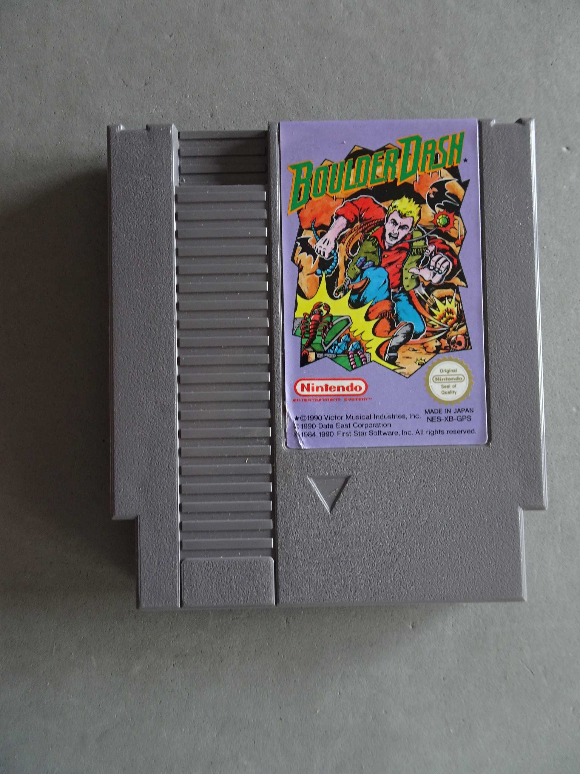 Jogo NES Boulder Dash