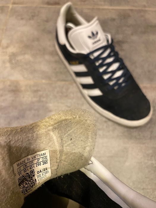 Adidas Gazelle 44/28,5 cm buty spotrowe zamsz retro trampki sneakersy