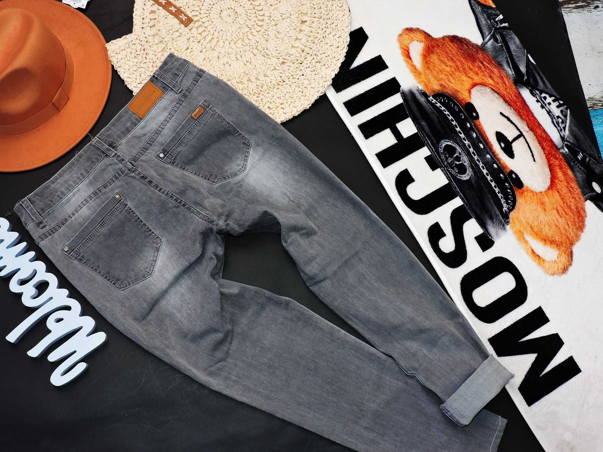 B.B Jeans Spodnie rurki jeans super strech 42