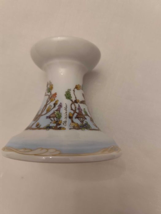 Świecznik porcelanowy