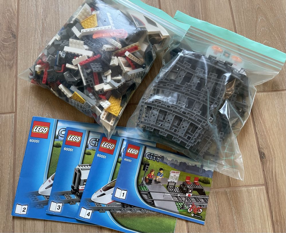 Lego city 60051 Superszybki pociąg pasażerski