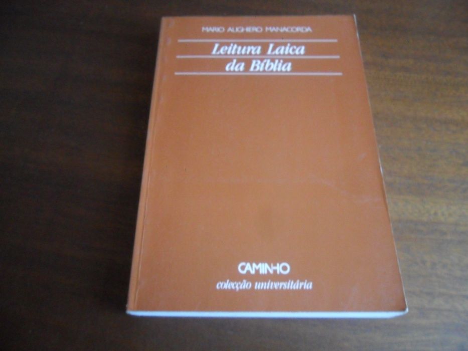 "Leitura Laica da Bíblia" de Mário Alighiero Manacorda