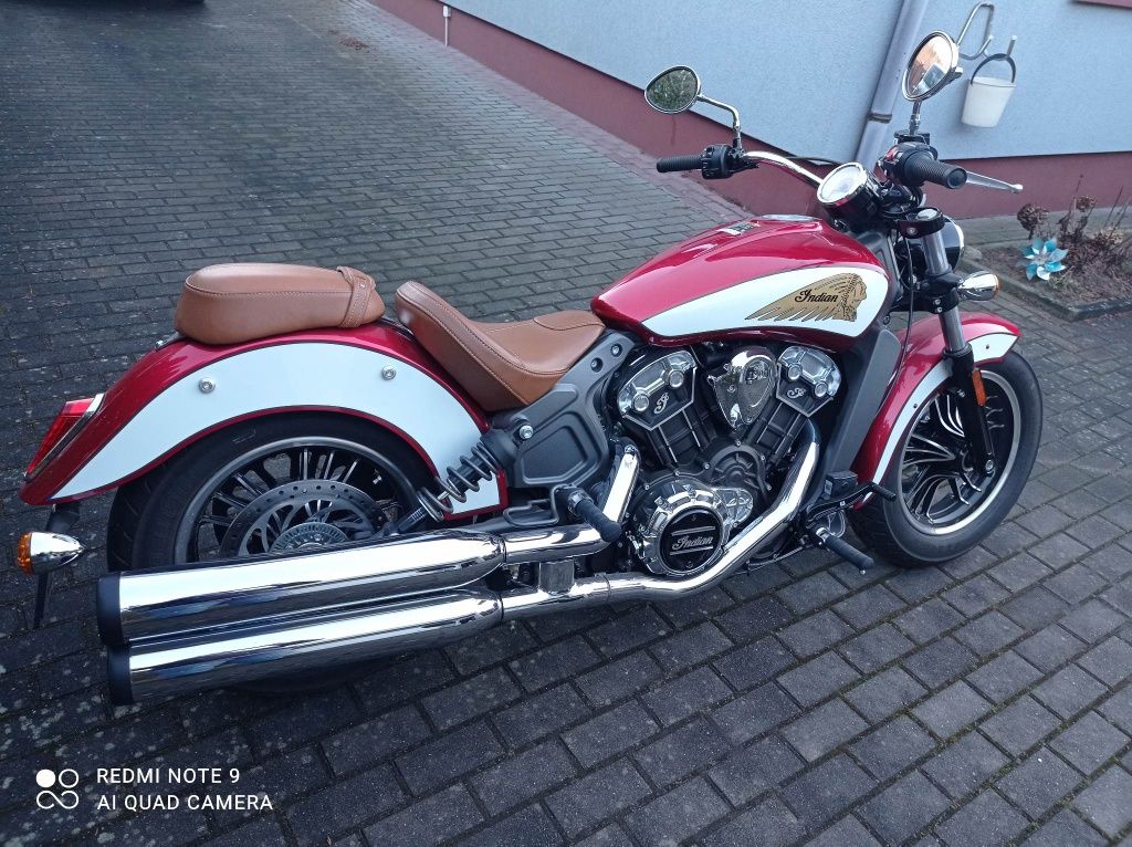 Indian Scout Icon  2019 NISKI PRZEBIEG! DODATKI