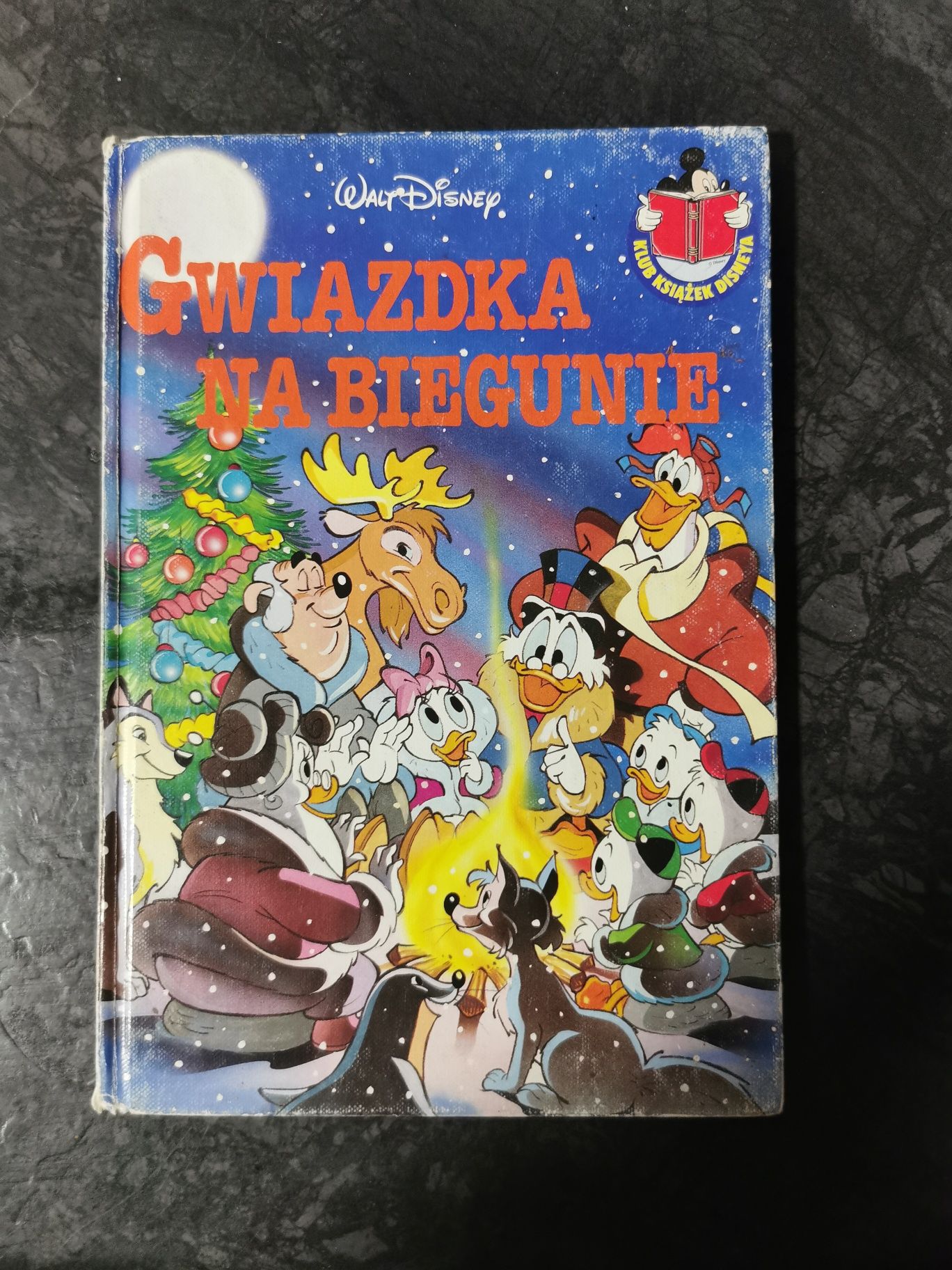 Książka klub książek Disneya Walt Disney gwiazdka na biegunie 1995