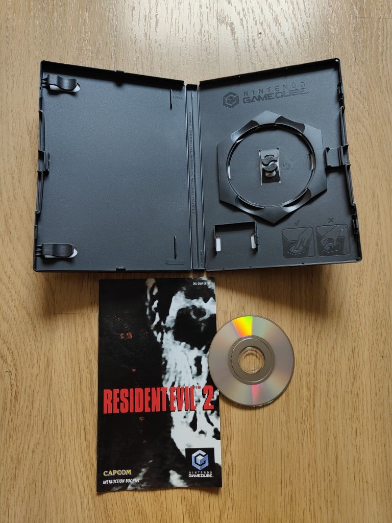 Resident Evil 2 gra Nintendo Gamecube komplet Anglik PAL z instrukcją