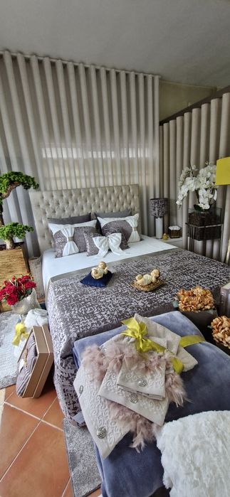 Cama em capitone