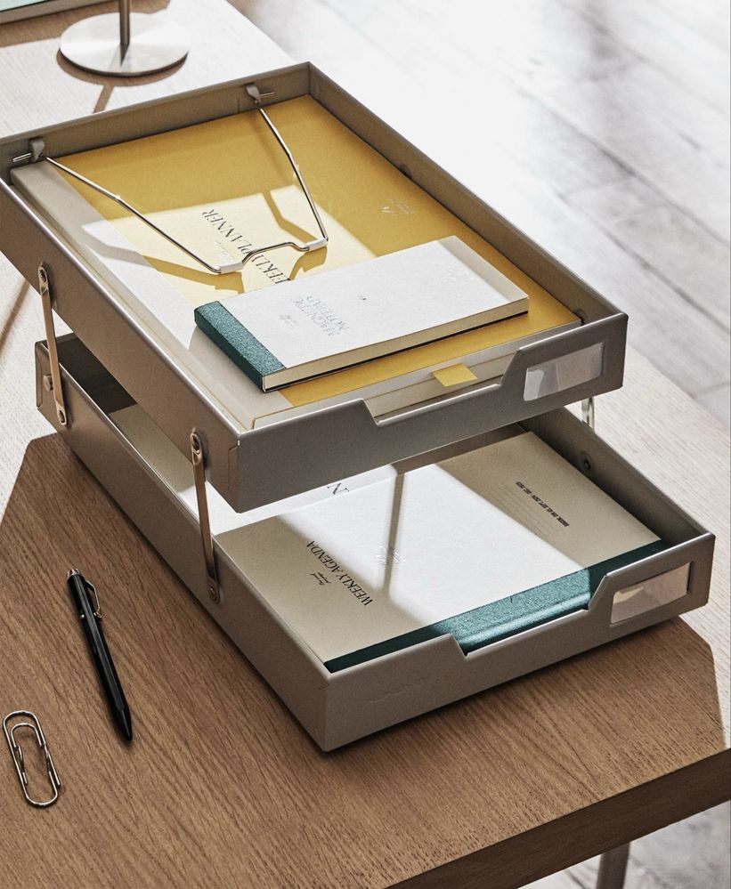 Organizador De Metal De Papelaria KOKUYO Zara Home NOVO