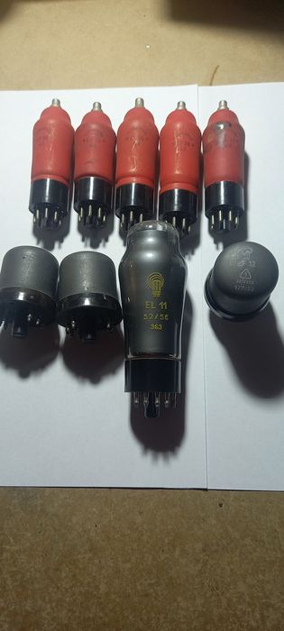Радиолампы EF-36, EF-12, EL- 11