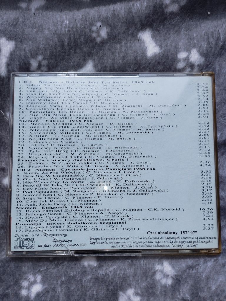 Czesław Niemen złote przeboje 2 cd.