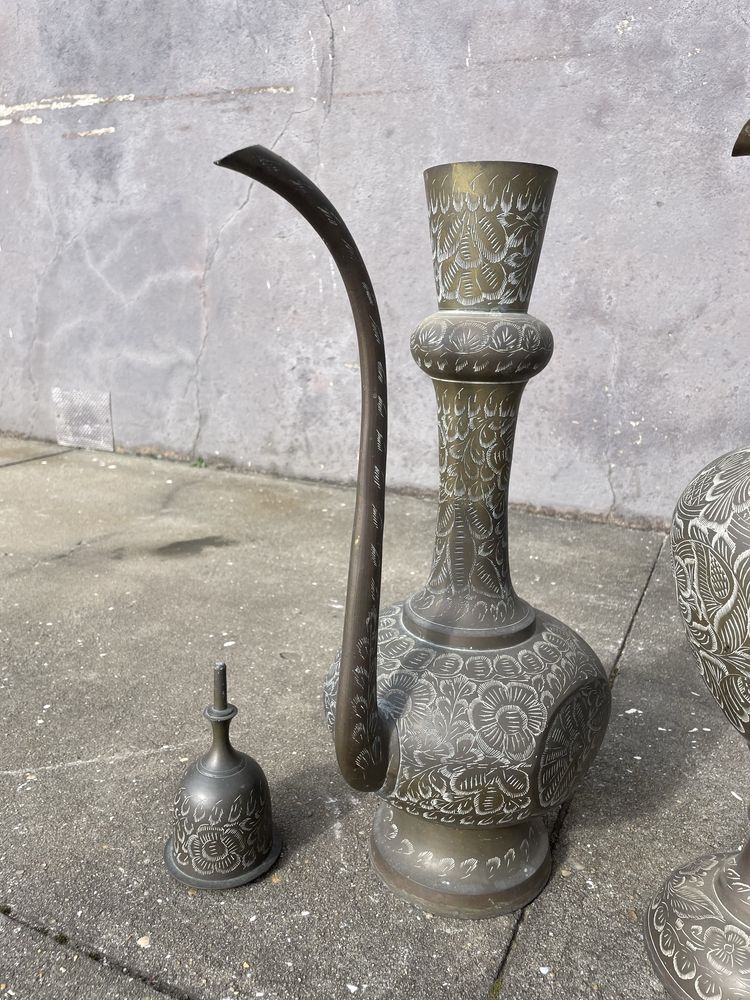 Peças de decoracao em latao