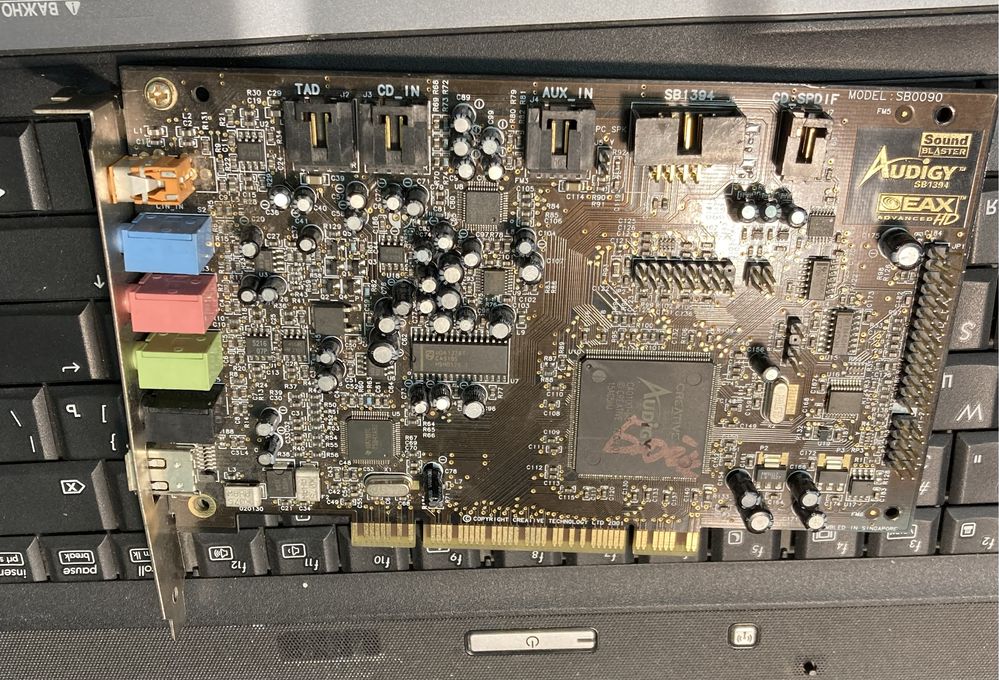 Продам sb0090 audigy sb1394 sound blaster