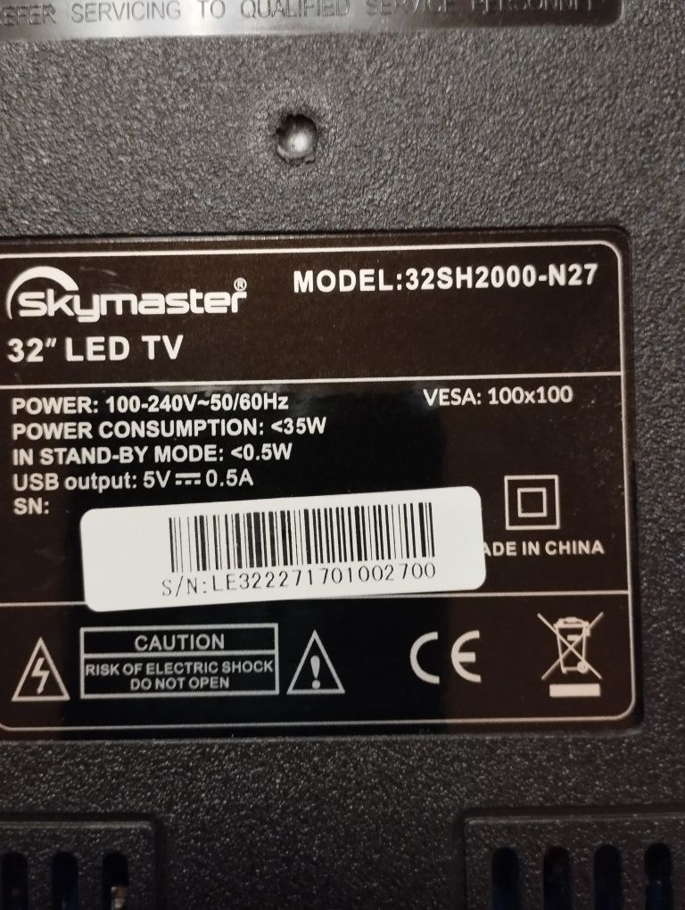 Telewizor LCD Skymaster 32 cale.