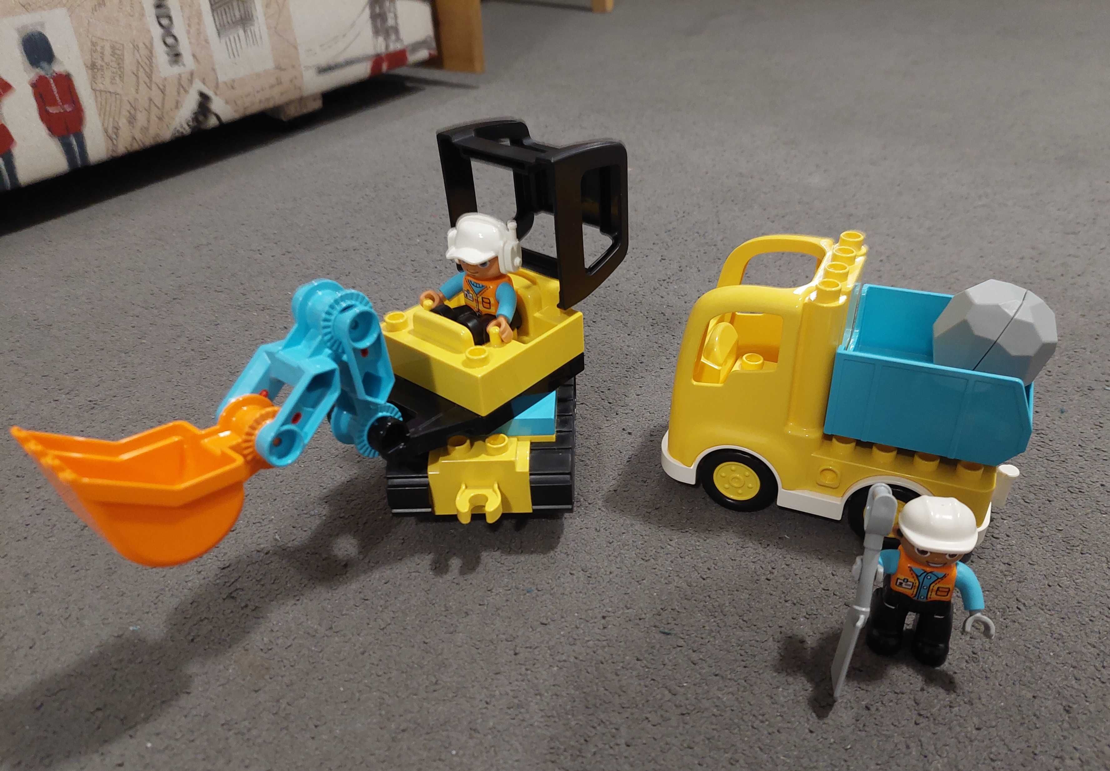 LEGO Duplo 10931 Ciężarówka i koparka gąsienicowa