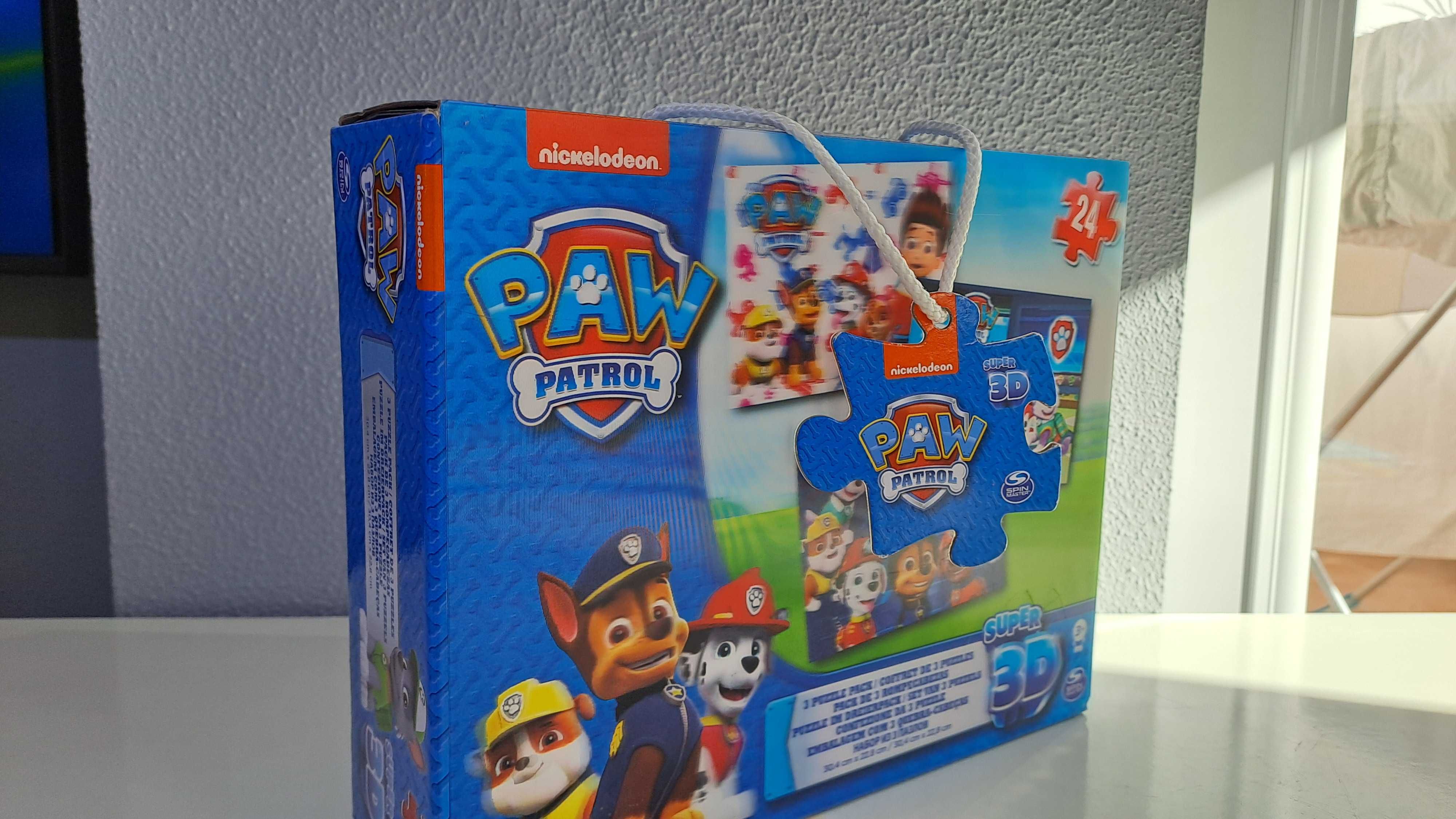 3 Puzzles 3D Patrulha Pata