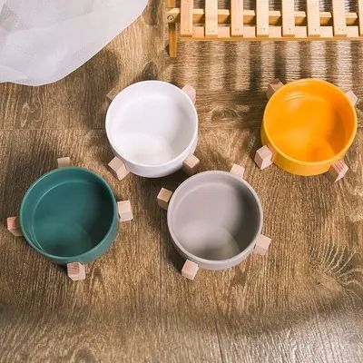 Podwójna Miska Ceramiczna Dla Psa Kota BAMBUS 1,8l 1800ml