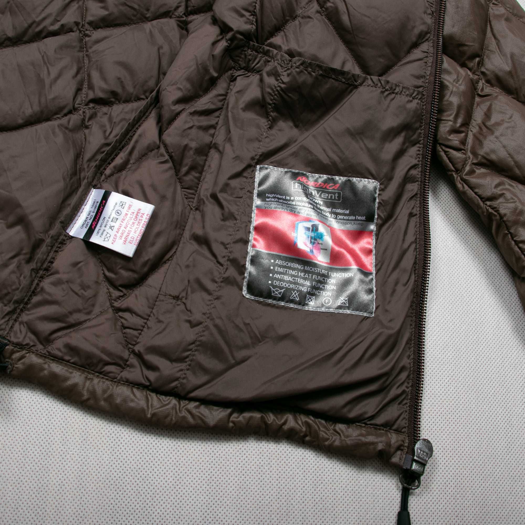 Nordica pikowana puchowa kurtka XS