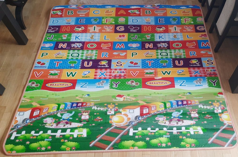 Mata piankowa do zabawy dla dzieci 180×180