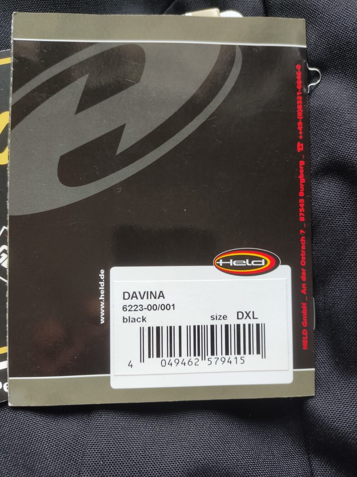 Kurtka  damska motocyklowa HELD Davina
